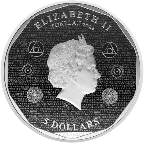 1 oz Vivat Humanitas 2022 Tokelau sudraba monēta (2)