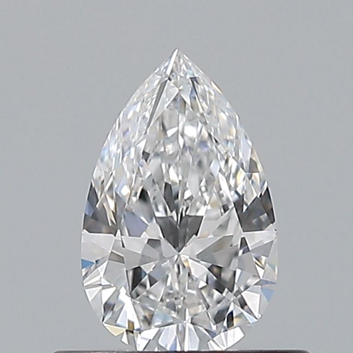 0.5 carat D-VS1 Natūralus Pear Deimantas (1)