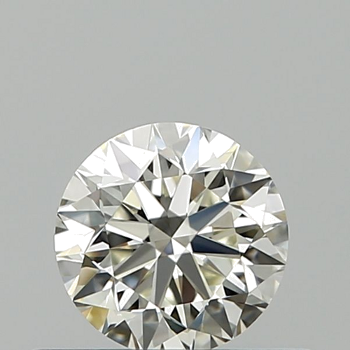 0.46 carat J-VVS1 Very Good cut Natūralus Round Deimantas (1)