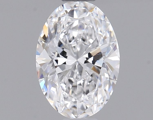 0.5 carat D-VS1 Natūralus Oval Deimantas (1)