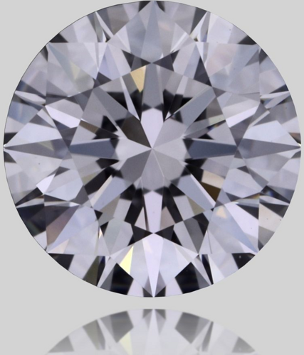 0.55 carat D-VVS2 Excellent cut Natūralus Round Deimantas (1)