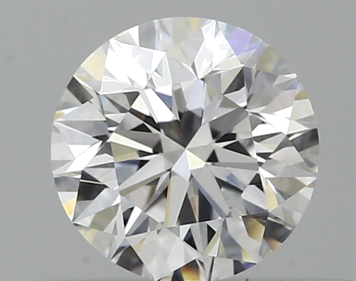 0.38 carat D-VVS1 Excellent cut Natūralus Round Deimantas (1)