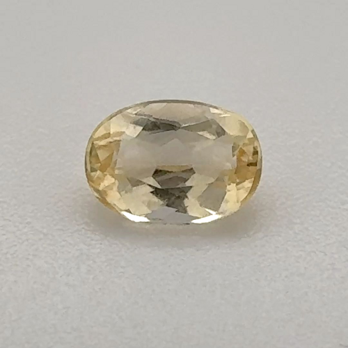 0.59 carat YELLOW Oval Topaz (1)