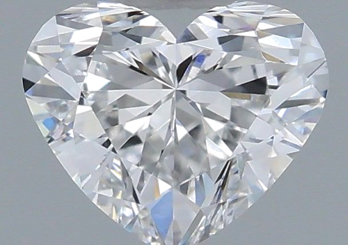 0.41 carat D-VS1 Natūralus Heart Deimantas (1)