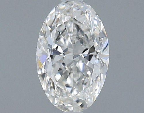 1.0 carat F-VS2 Natūralus Oval Deimantas (1)