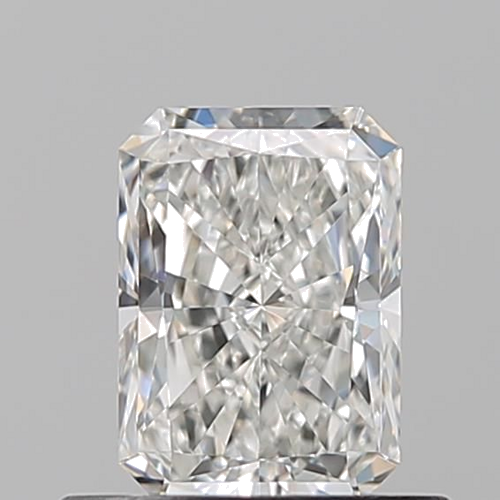 0.57 carat H-VVS2 Natūralus Radiant Deimantas (1)