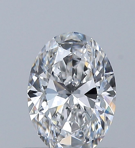 0.55 carat E-VVS1 Natūralus Oval Deimantas (1)