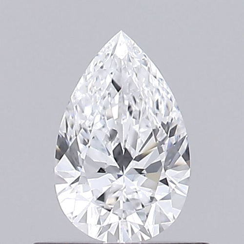 0.4 carat D-IF Natūralus Pear Deimantas (1)