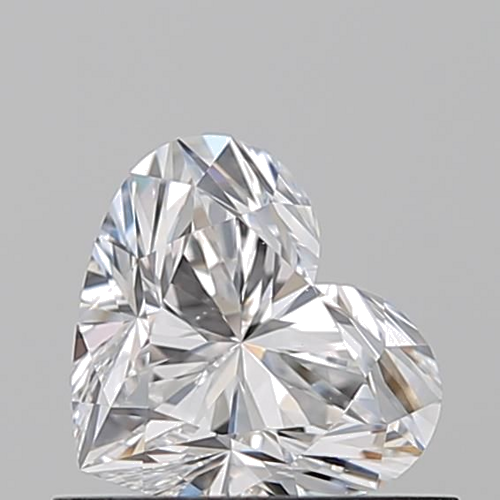 0.61 carat D-VS2 Natūralus Heart Deimantas (1)