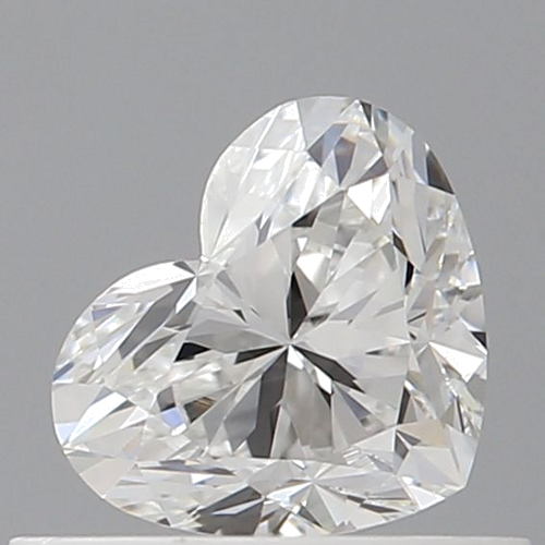 0.5 carat E-VVS2 Natūralus Heart Deimantas (1)