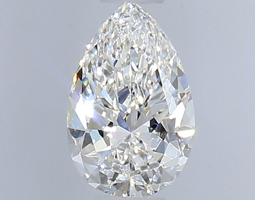 0.3 carat E-VS1 Natūralus Pear Deimantas (1)