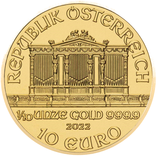 1 oz Austrijas zelta monēta - Austrijas filharmonija (Jaukts gads) (2)