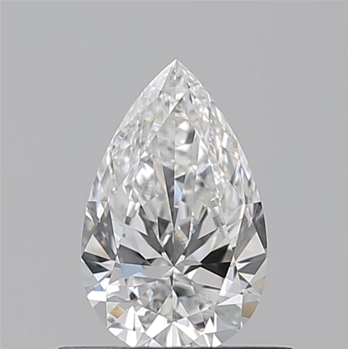 0.52 carat E-IF Natūralus Pear Deimantas (1)