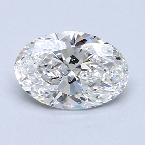 1.08 carat E-SI1 Natūralus Oval Deimantas (1)