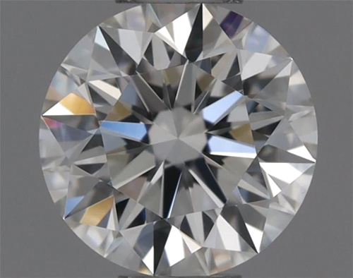 0.35 carat F-VVS2 Excellent cut Natūralus Round Deimantas (1)