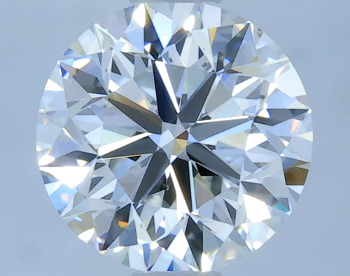 0.9 carat F-SI1 Very Good cut Natūralus Round Deimantas (1)