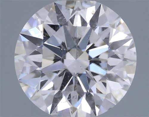 0.53 carat D-SI2 Excellent cut Natūralus Round Deimantas (1)