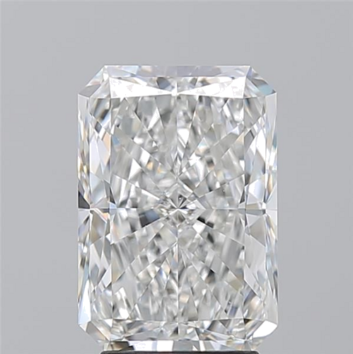 3.5 carat F-VS2 Natūralus Radiant Deimantas (1)