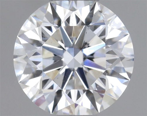 0.42 carat F-SI2 Excellent cut Natūralus Round Deimantas (1)