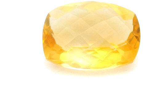 9.1 carat YELLOW Cushion Citrine (1)