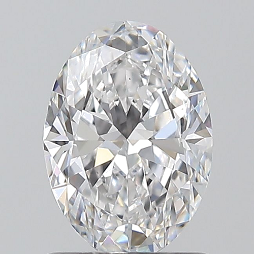 1.0 carat D-VS1 Natūralus Oval Deimantas (1)