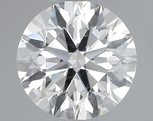 0.59 carat G-SI2 Excellent cut Natūralus Round Deimantas (1)