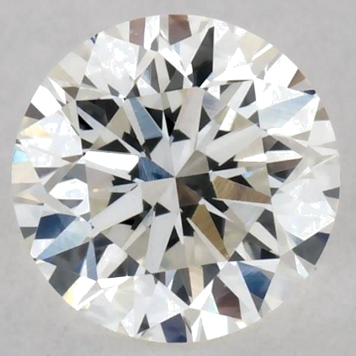 0.26 carat I-VVS2 Very Good cut Natūralus Round Deimantas (1)
