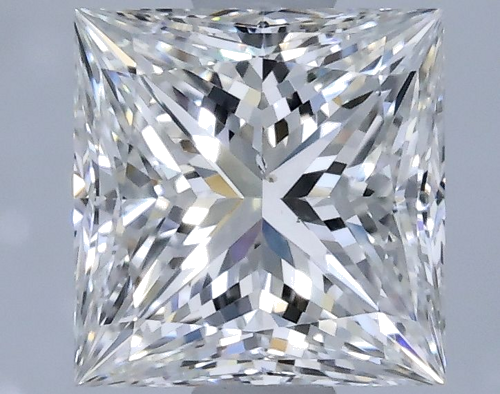 0.9 carat G-SI1 Natūralus Princess Deimantas (1)