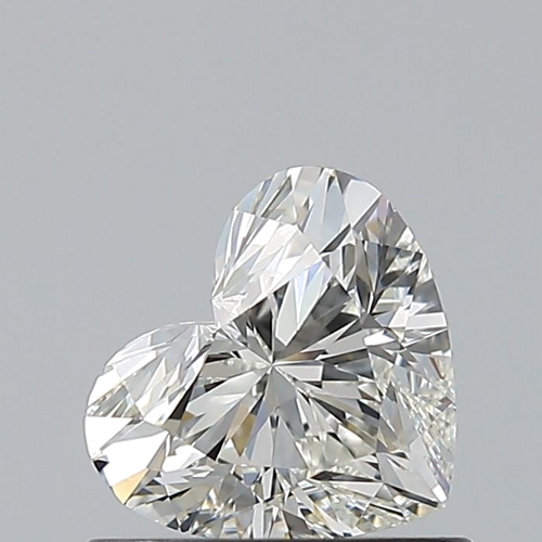 0.7 carat I-VS2 Natūralus Heart Deimantas (1)