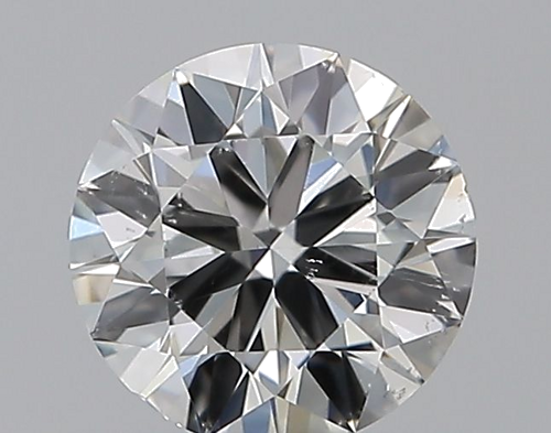 0.46 carat I-SI1 Very Good cut Natūralus Round Deimantas (1)