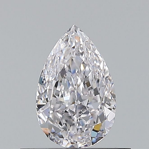 0.5 carat E-VS1 Natūralus Pear Deimantas (1)