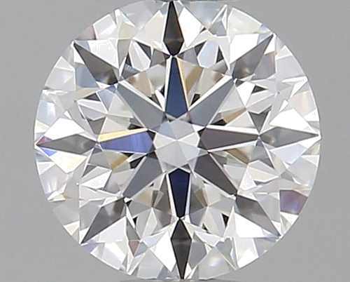 0.43 carat F-VVS2 Excellent cut Natūralus Round Deimantas (1)