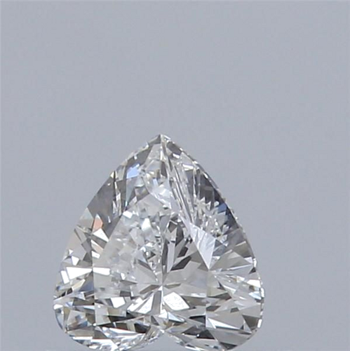 0.43 carat E-VS2 Natūralus Heart Deimantas (1)