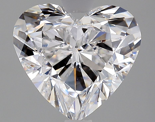 2.25 carat D-SI1 Natūralus Heart Deimantas (1)