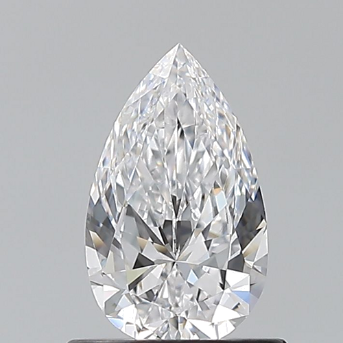 0.7 carat D-VS1 Natūralus Pear Deimantas (1)