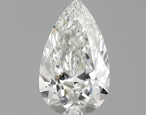 0.7 carat H-VS2 Natūralus Pear Deimantas (1)