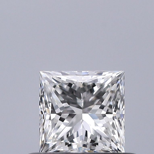 0.43 carat F-VVS1 Natūralus Princess Deimantas (1)