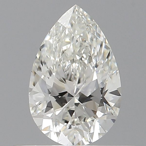 0.5 carat G-VVS1 Natūralus Pear Deimantas (1)