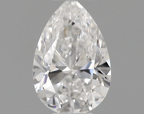 0.27 carat E-VVS1 Natūralus Pear Deimantas (1)