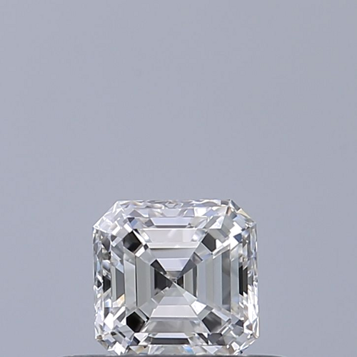 0.3 carat D-IF Natūralus Asscher Deimantas (1)