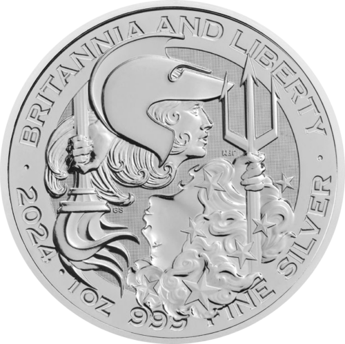 1 oz Britannia 2024 Charles III Great Britain Silver Coin (1)