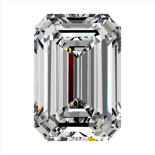 0.3 carat G-VS2 Natūralus Emerald Deimantas (1)