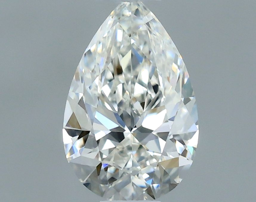 0.32 carat H-VVS1 Natūralus Pear Deimantas (1)