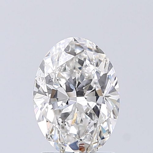 1.35 carat F-SI2 Natūralus Oval Deimantas (1)