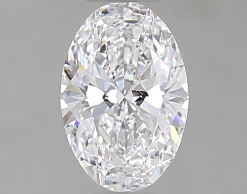 0.44 carat D-VS2 Natūralus Oval Deimantas (1)