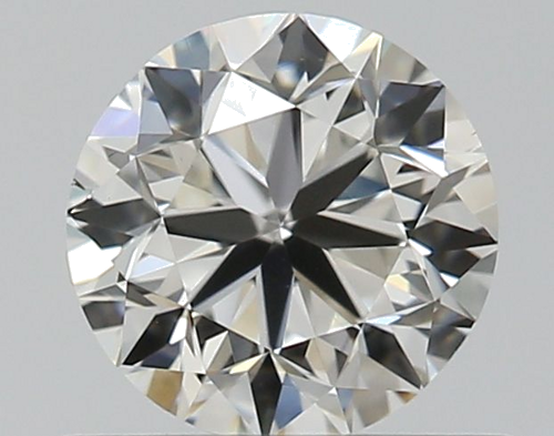 0.5 carat H-VS2 Very Good cut Natūralus Round Deimantas (1)