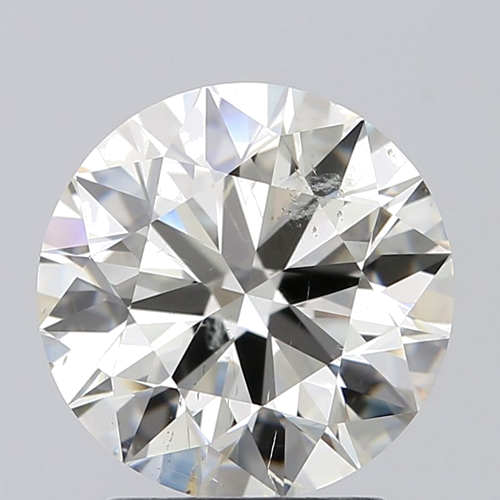 2.23 carat J-SI2 Excellent cut Natūralus Round Deimantas (1)