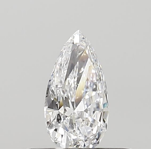 0.32 carat D-SI1 Natūralus Pear Deimantas (1)