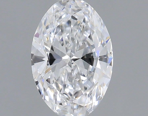 0.34 carat D-VVS1 Natūralus Oval Deimantas (1)