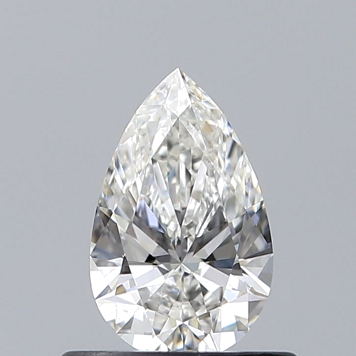 0.5 carat G-VS1 Natūralus Pear Deimantas (1)